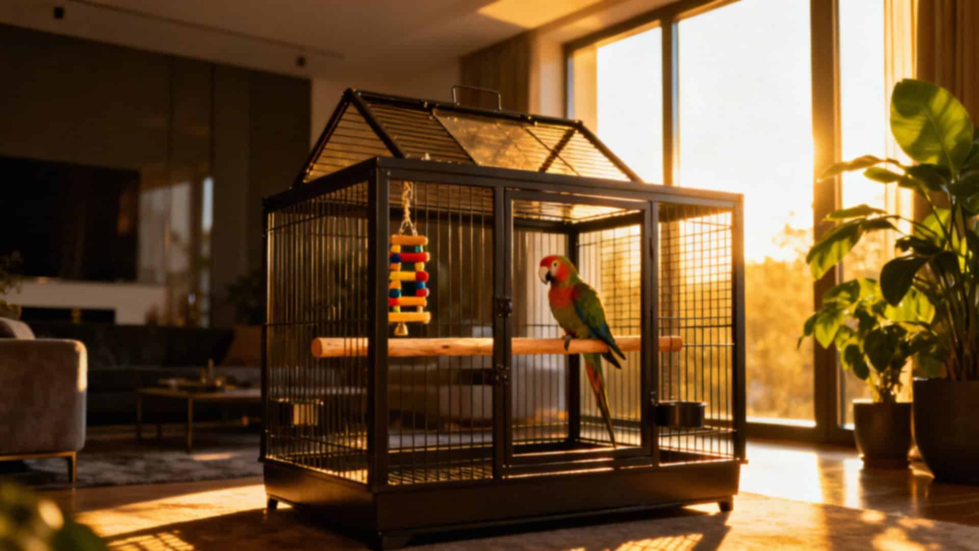Klatki dla papug — jak wybrać idealny model dla swojego pupila?