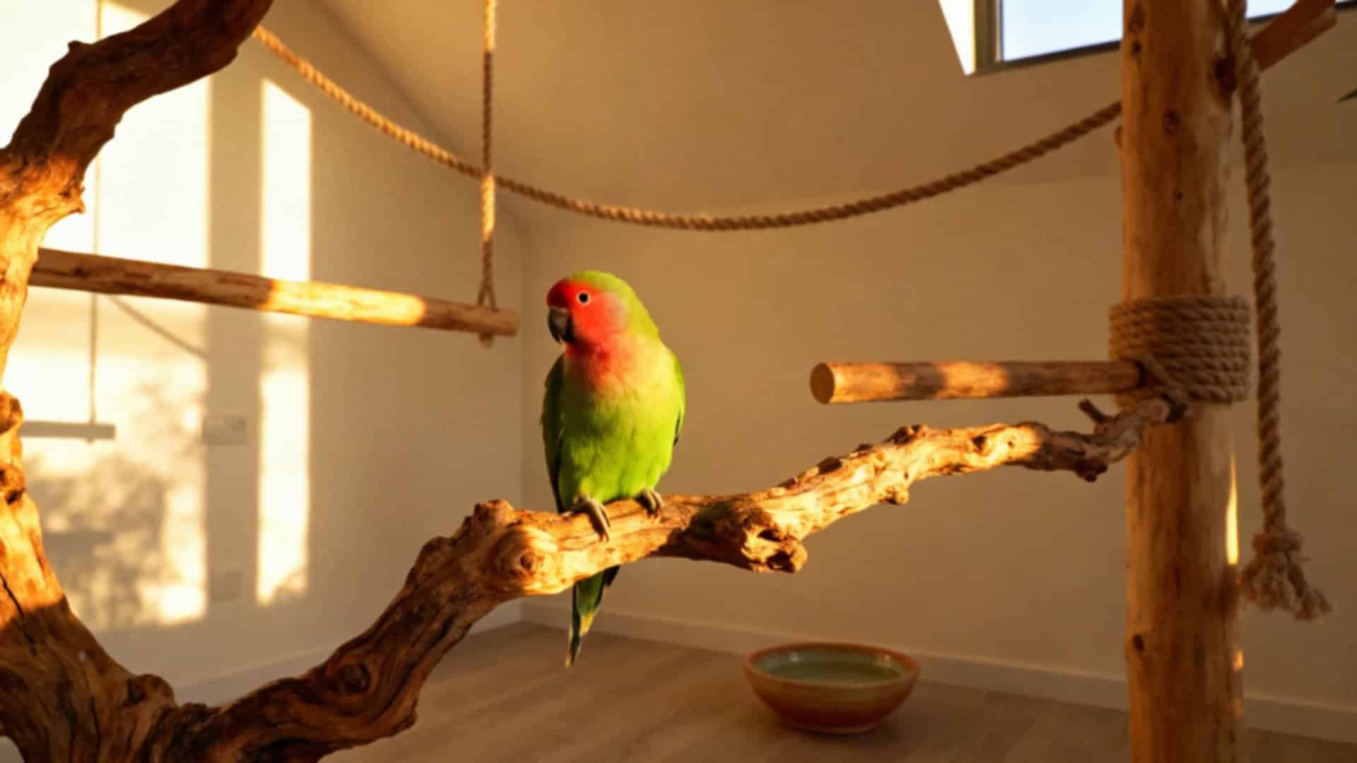 Nierozłączki czerwonoczelne — jak hodować te piękne ptaki?