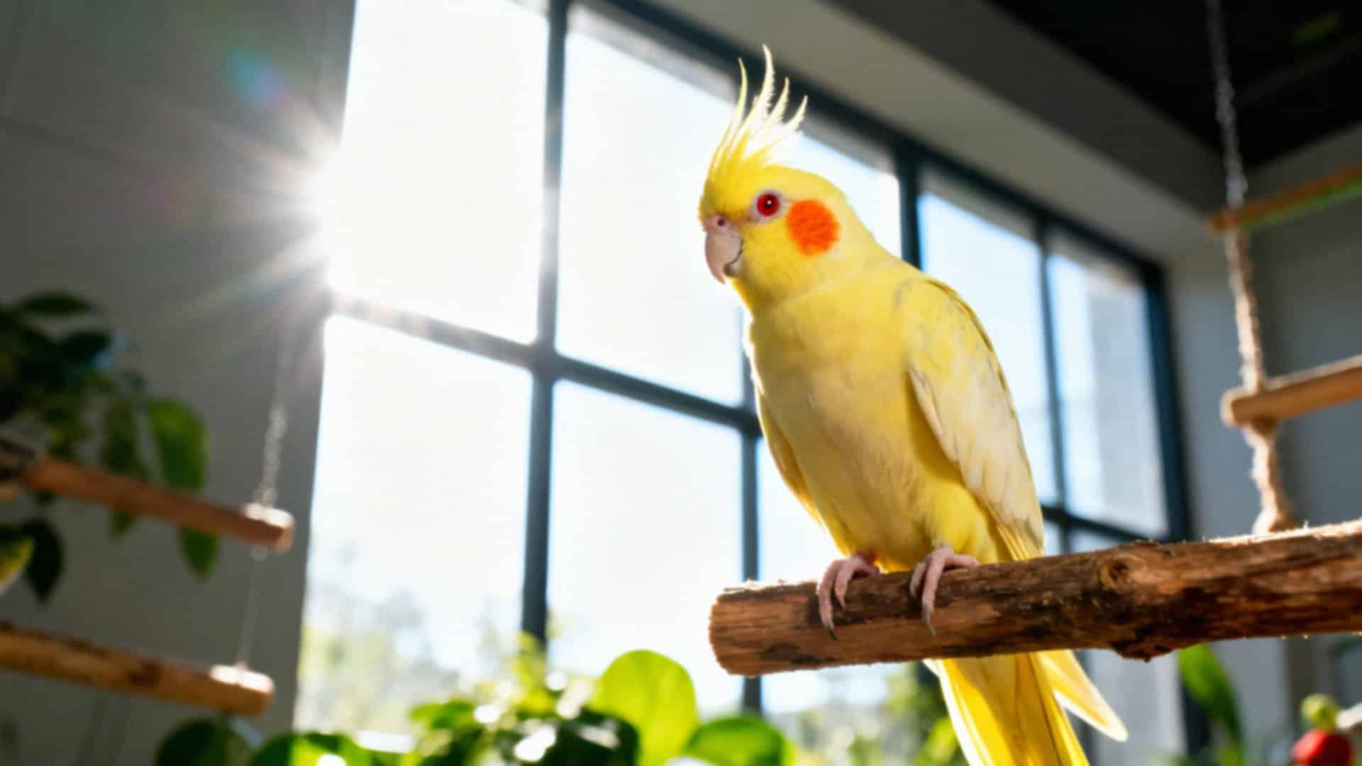 Nimfa żółta — jak dbać o tę urokliwą papugę?