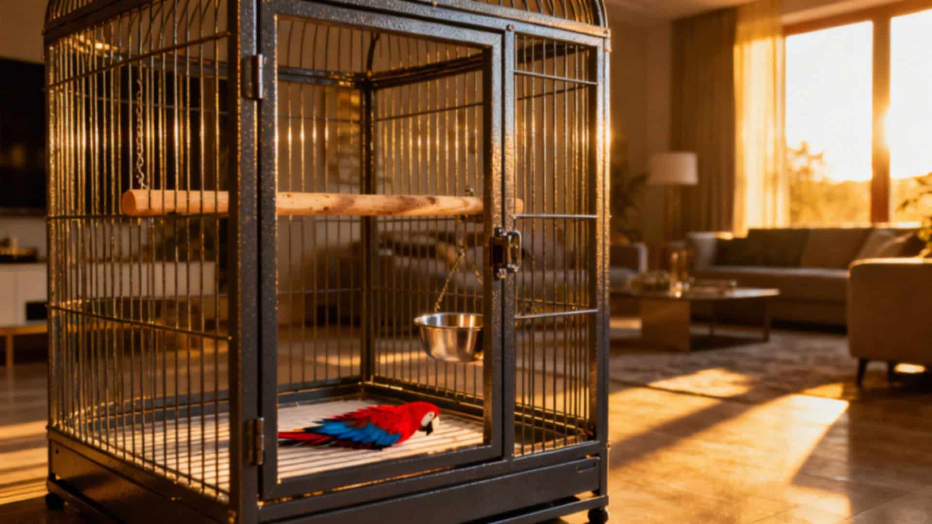 Klatka dla papugi ara — jak wybrać idealne wymiary i materiały?