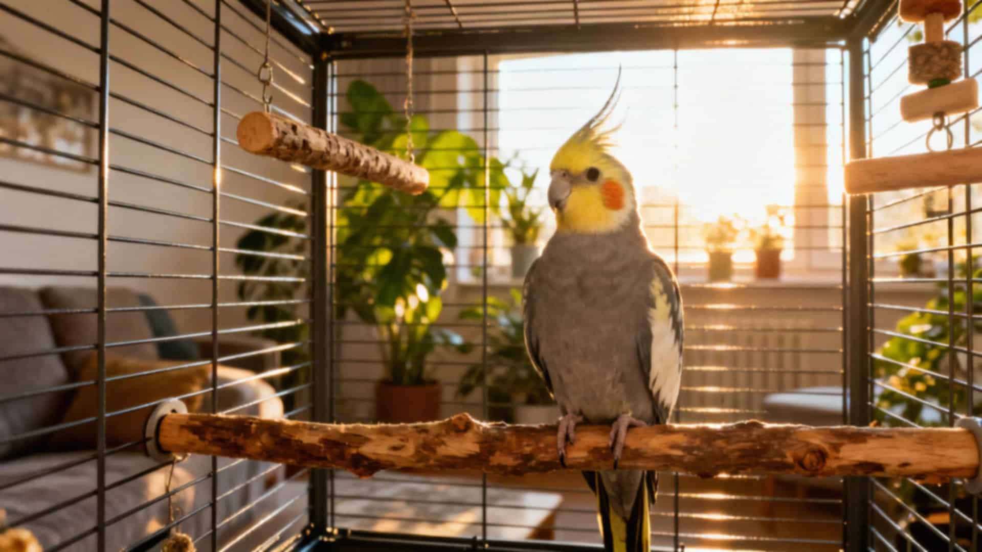 Papuga nimfa ile żyje w niewoli? Jak zapewnić długie życie?