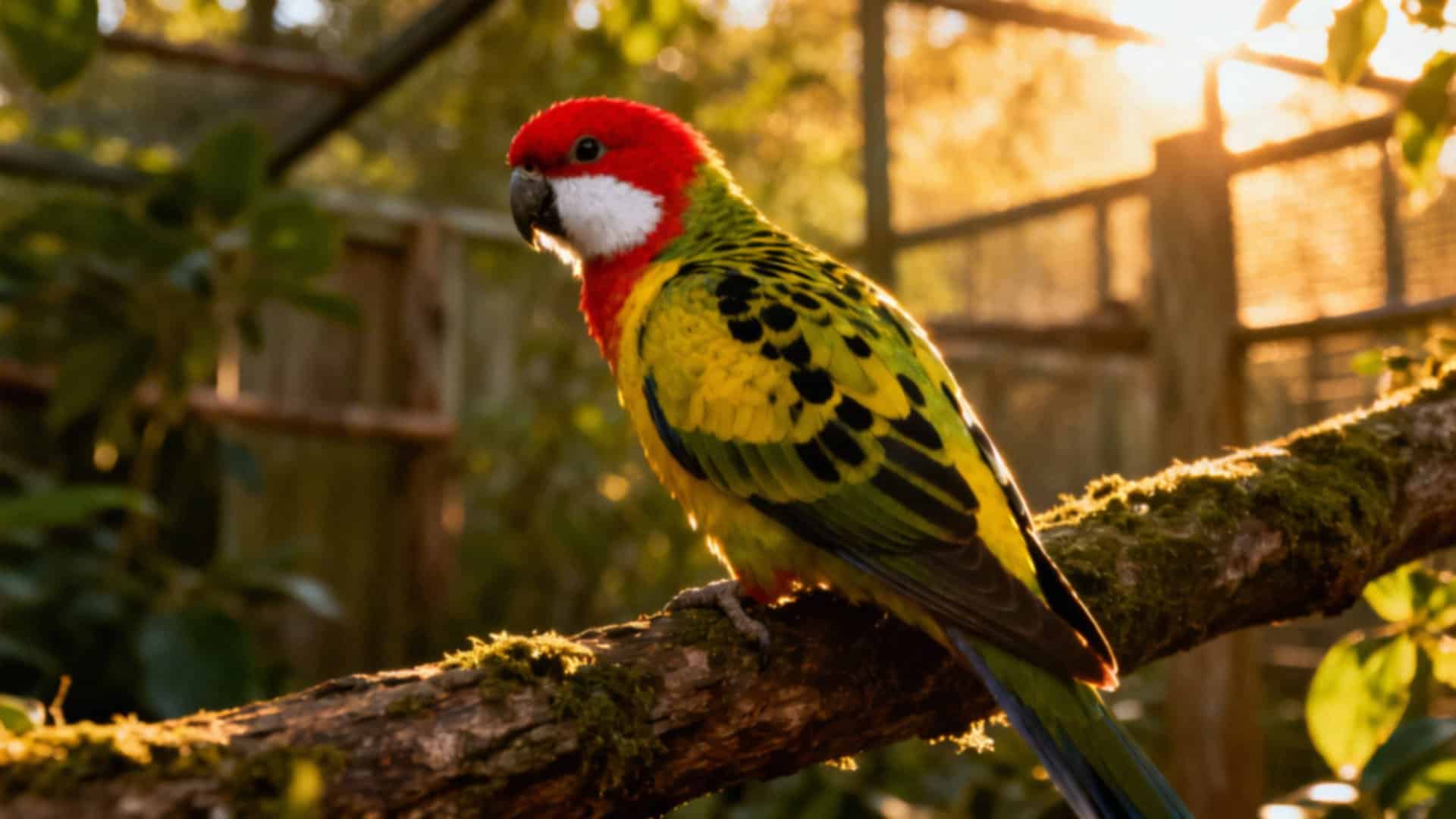 Papuga rozella białolica — charakterystyka, hodowla i dieta