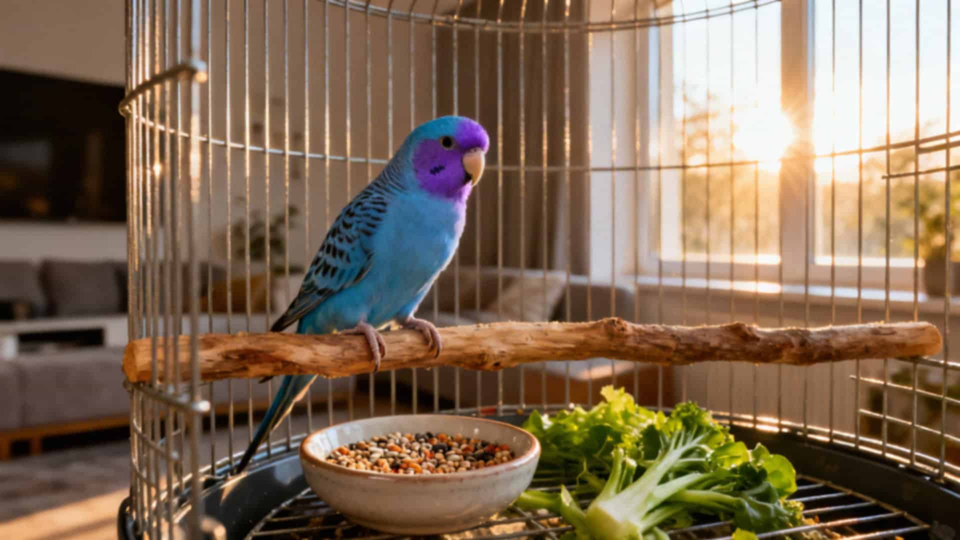 Papugi faliste niebieskie — jak je oswoić i pielęgnować?