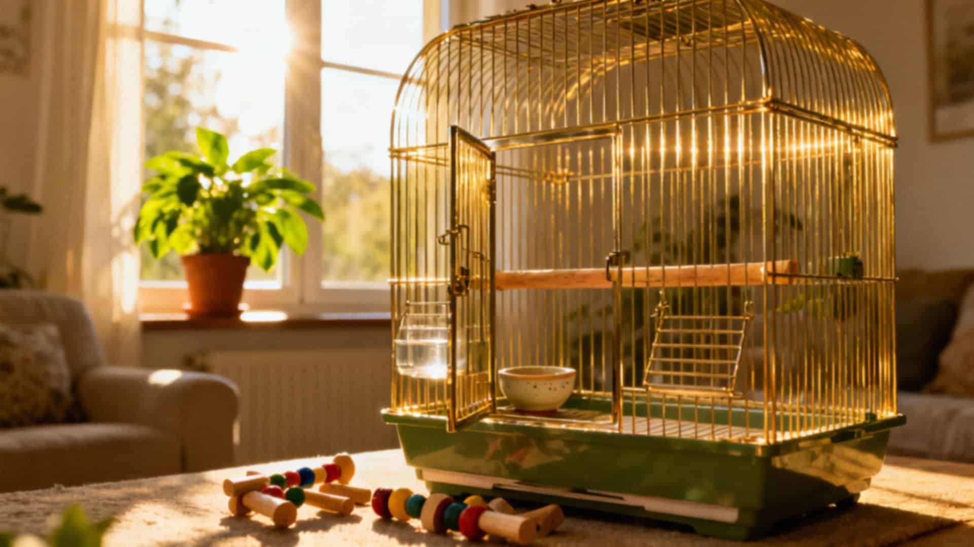 Papugi faliste zielone — charakterystyka, pielęgnacja i dieta