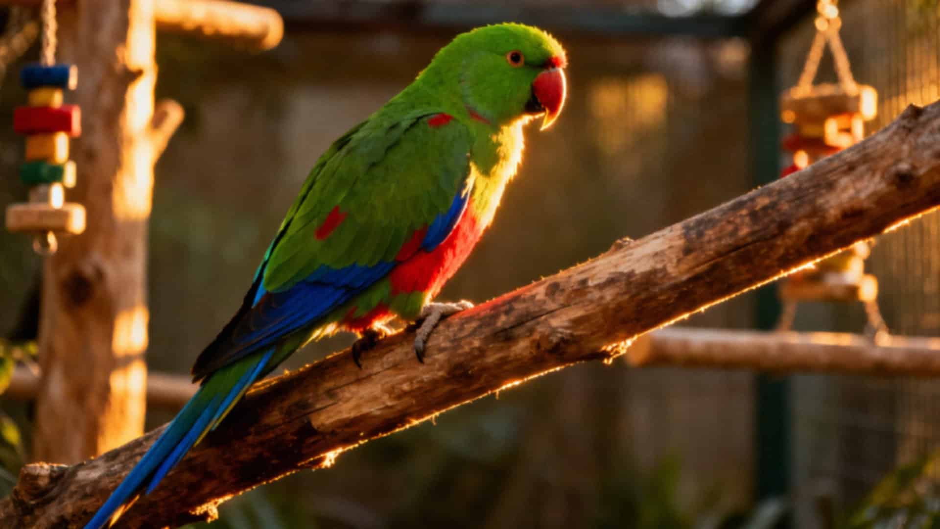 Papugi rudosterki — charakter, ceny i opieka nad nimi