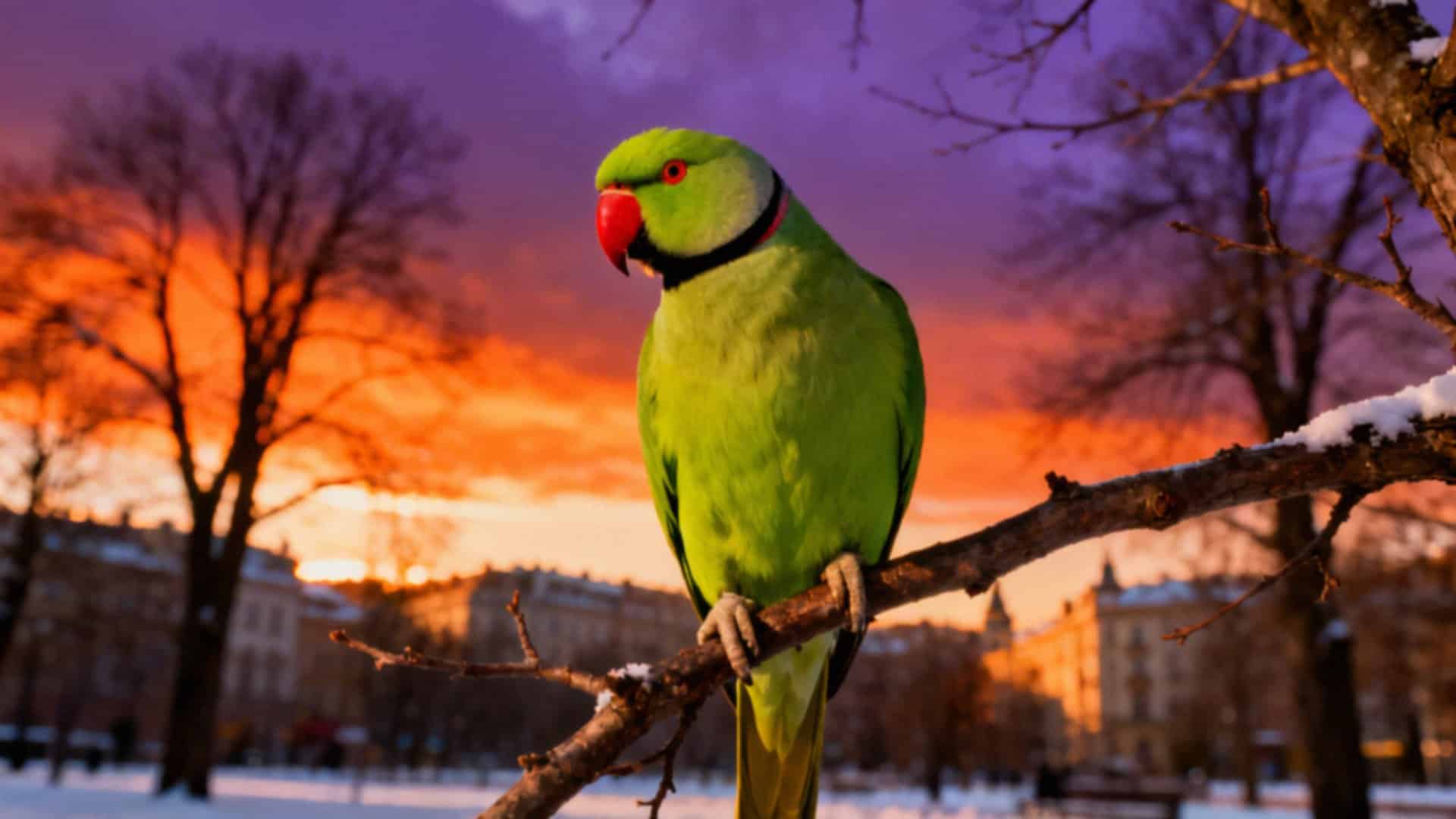 Papugi w Polsce 2022 — co się zmieniło i jakie gatunki zaobserwowano?