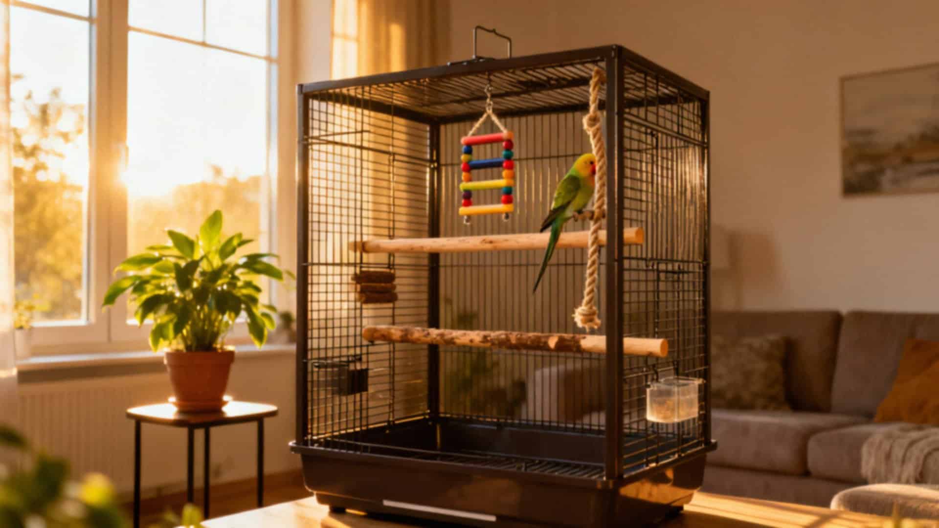 Klatka dla papużek nierozłączek — jak wybrać odpowiednią?