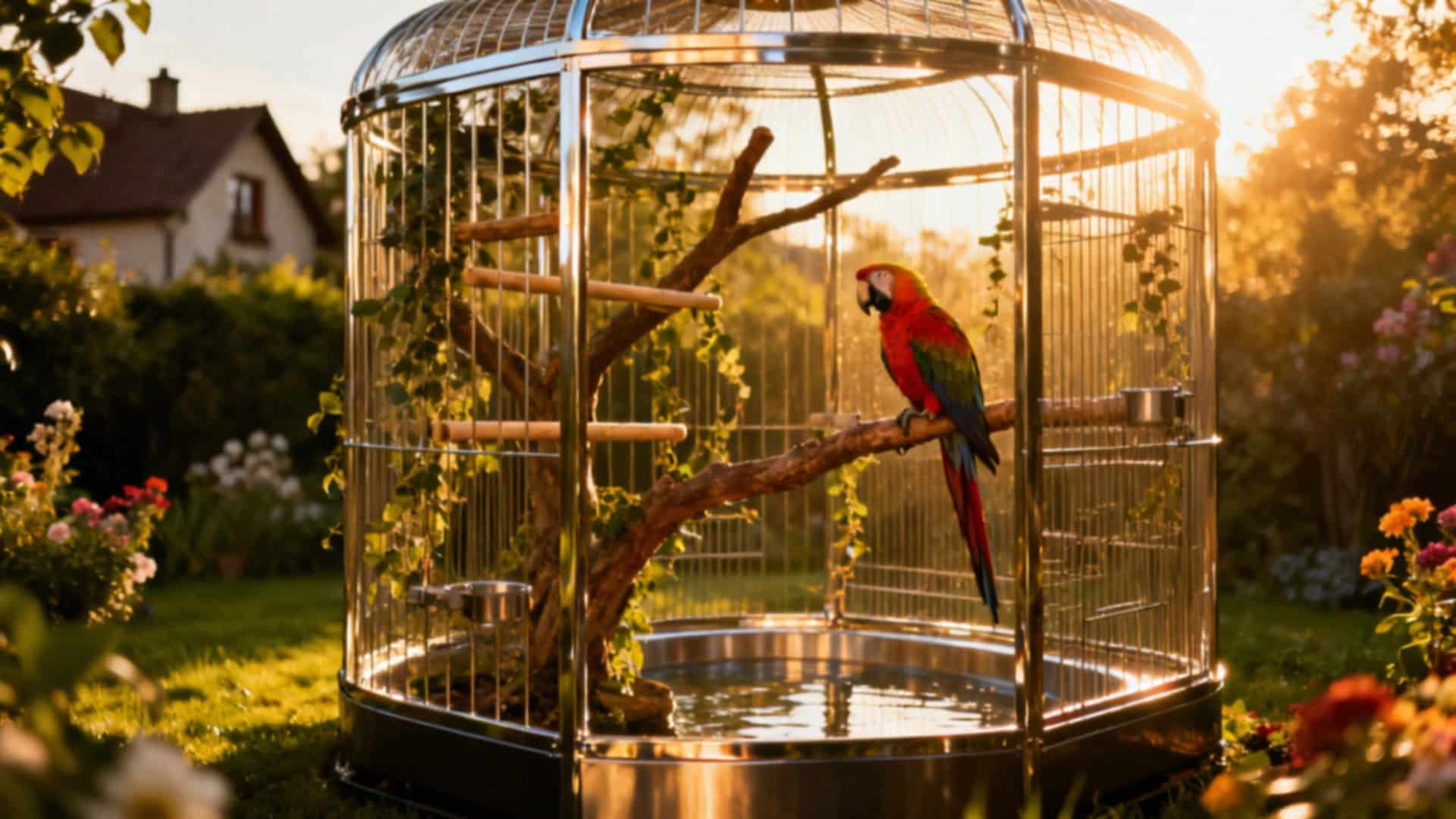 Projekt klatki dla papug — jak stworzyć idealne środowisko dla swojego pupila?