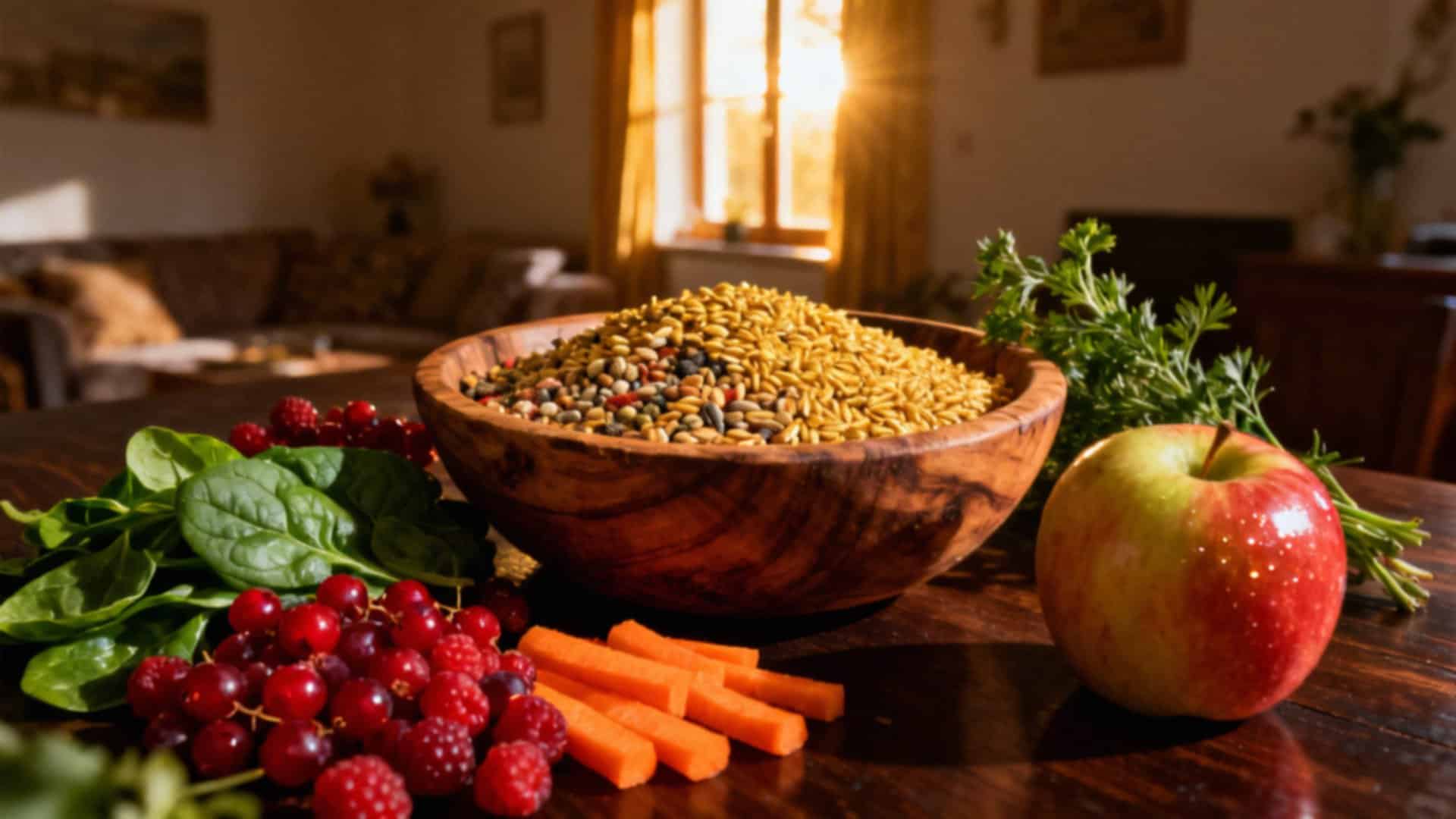 Rozella królewska — co jedzą i jak komponować ich dietę?