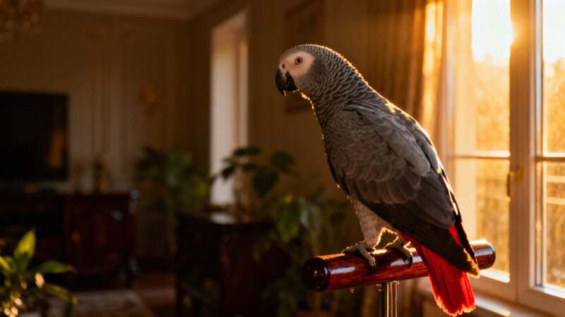 Żako ile żyje? Przewodnik po długości życia papug
