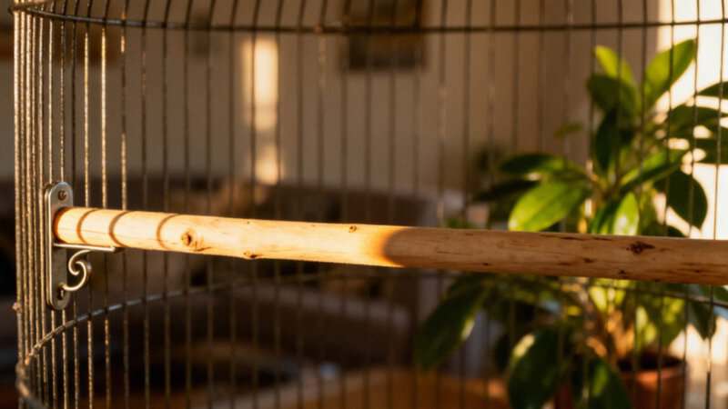 Żerdź drewniana dla ptaków — jak ją dobrać i montować?